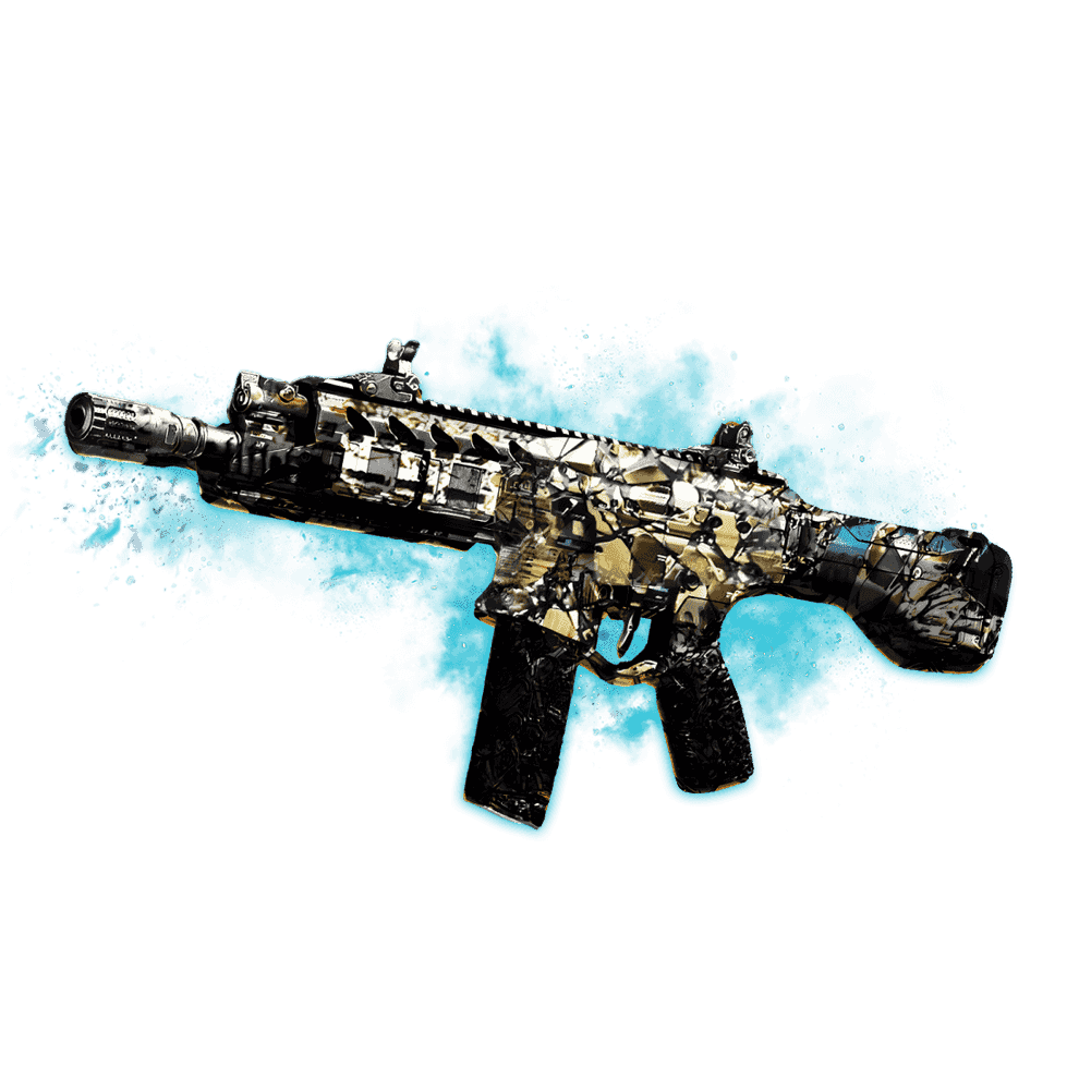 Black Ops 7 Shattered Gold Camo